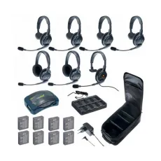 Комплект Eartec HUB 7-42MXS UltraLITE & HUB 7 абонентов с гарнитурами 4 Single 2 Double 1 Max 4G Single
