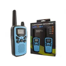Комплект раций 2 шт TurboSky T35 BLUE