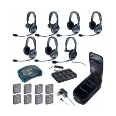 Гарнитура Eartec HUB 7-15MXS UltraLITE & HUB 7 абонентов с гарнитурами 1 Single 5 Double 1 Max 4G Single