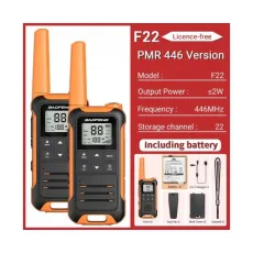 Портативные радиостанции Baofeng F22 PMR446 2 шт