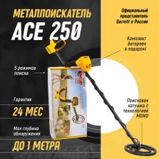 ACE 250 RUS металлоискатель
