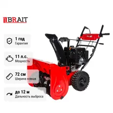 Снегоуборщик бензиновый самоходный BRAIT BR-1172ELWS-4