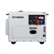 Дизельный генератор Hyundai DHY 6000SE-3