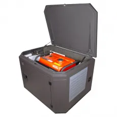 Генератор A-iPower A7000EAX в тихом зимнем кожухе 1200 RAL 8019