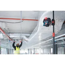Лазерный уровень Bosch GLL 3-80 C + вкладка под L-BOXX (0.601.063.R00)