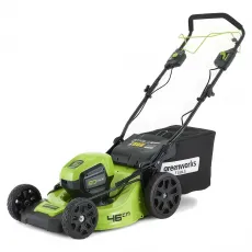 Аккумуляторная газонокосилка самоходная Greenworks GD60LM46SP бесщеточная 60V без АКБ и ЗУ