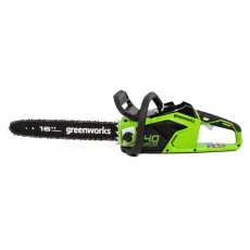 Аккумуляторная бесщеточная цепная пила Greenworks GD40CS18 40V (40см) без АКБ и ЗУ
