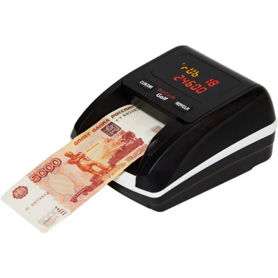 Детектор банкнот DoCash Golf RUB (с аккумулятором)