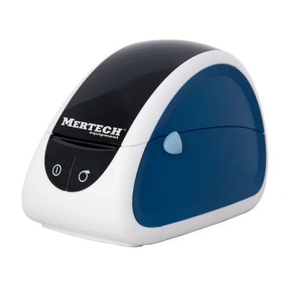 Принтер этикеток Mertech LP58 EVA (203dpi, USB/RS-232, Белый/Синий)