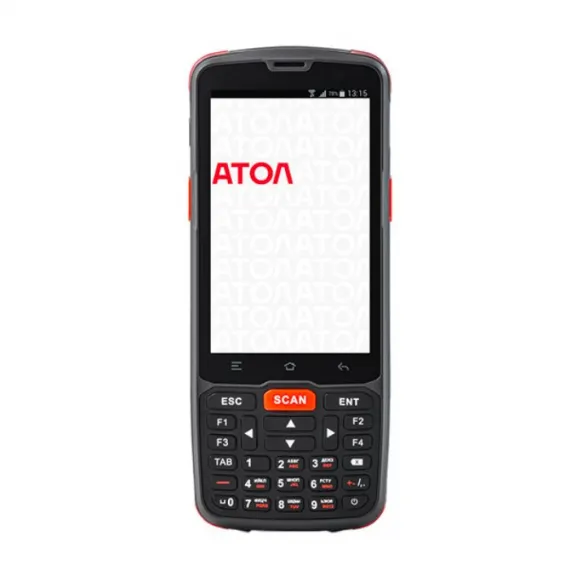 Терминал сбора данных АТОЛ Smart.Slim (2D MT6580, 2/16Gb, WiFi/BT/NFC/3G/GPS, Кам, Andr.7, Пол, +1доп АКБ)