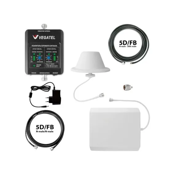 VEGATEL VT-1800/3G-kit (офис, LED) усилитель сотовой связи и 3G интернета для квартиры или офиса