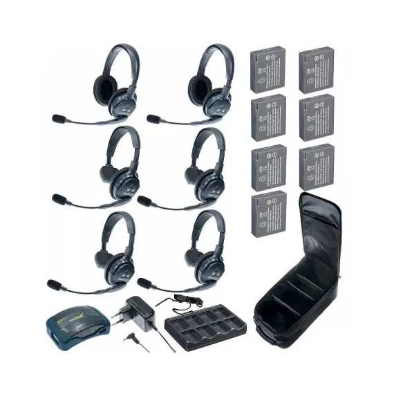 Комплект Eartec  HUB 6-42 UltraLITE & HUB 6 абонентов с гарнитурами 4 Single 2 Double Headsets
