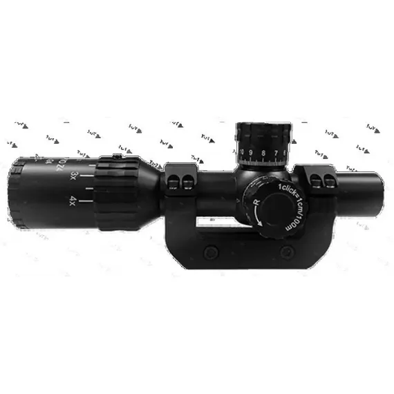 Прицел BelOMO Z4 1-4x24 (сетка Mil-Hash) с подсветкой