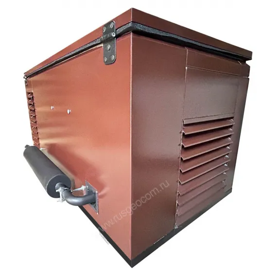 Генератор A-iPower A9000EAX в супертихом зимнем кожухе 1400SS RAL 8017, изображение 5