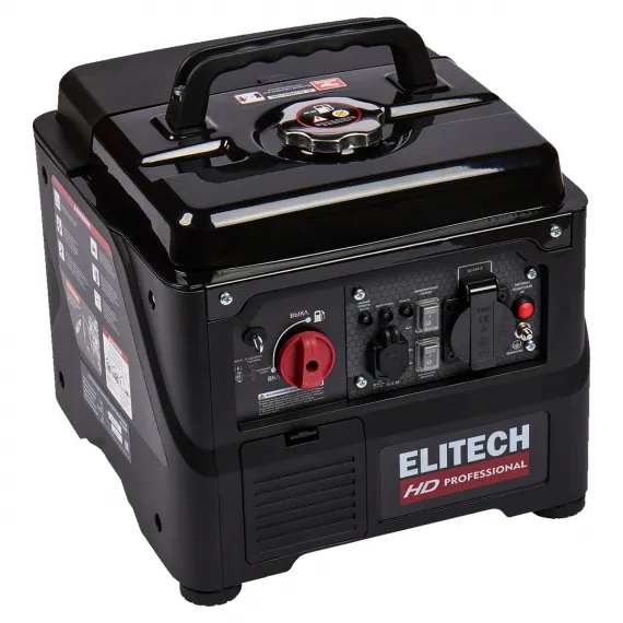 Инверторный бензиновый генератор Elitech HD PROFESSIONAL GIS 1400R, изображение 2