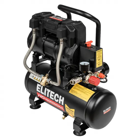 Безмасляный компрессор Elitech HD PROFESSIONAL ACF 200-8S (E0501.001.00) , изображение 3