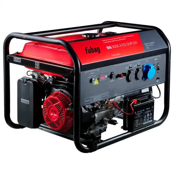 Бензиновый генератор FUBAG BS 9000 A ES DUPLEX