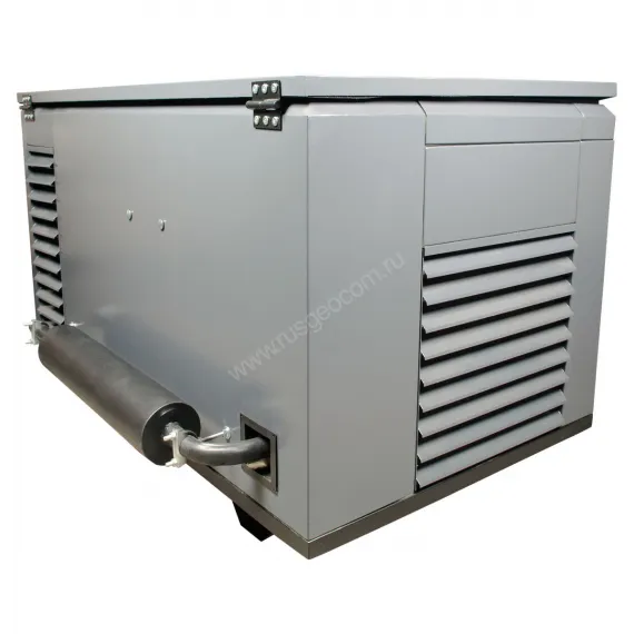 Бензиновый генератор FUBAG BS 9000 A ES в супертихом зимнем кожухе 1400SS RAL 7024, изображение 3