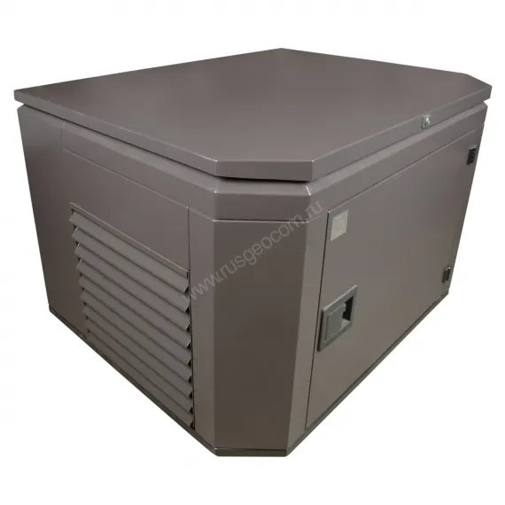 Бензиновый генератор FUBAG BS 9000 A ES в супертихом зимнем кожухе 1400SS RAL 8019, изображение 3