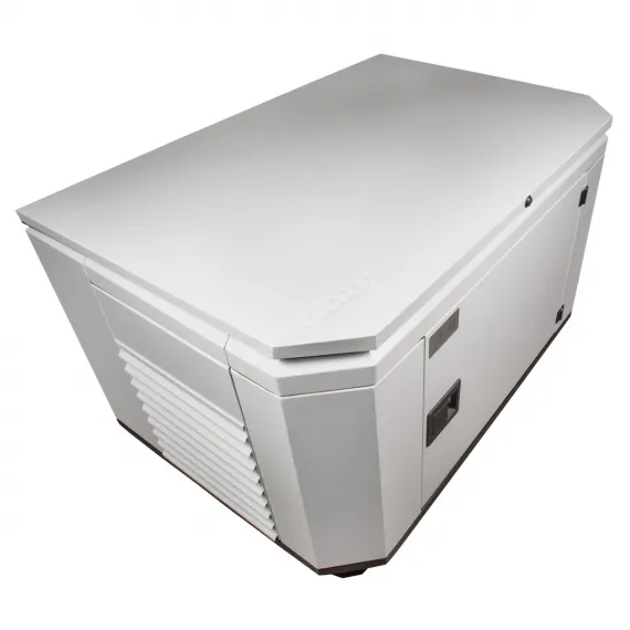 Бензиновый генератор FUBAG BS 9000 A ES в супертихом зимнем кожухе 1400SS RAL 7035, изображение 3