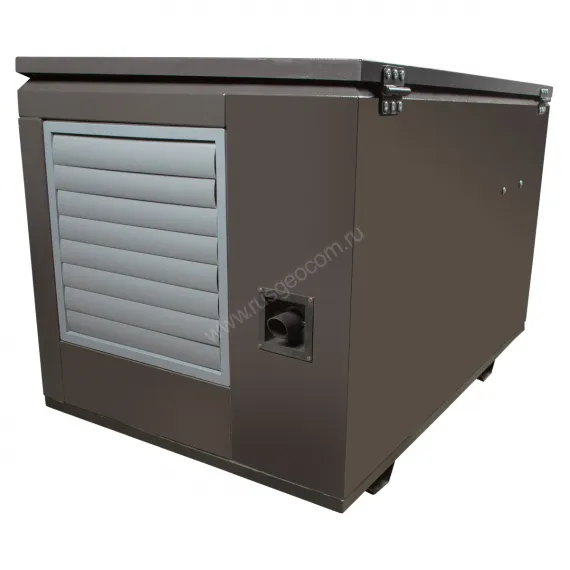 Бензиновый генератор FUBAG BS 9000 A ES в тихом зимнем кожухе 1200 RAL 8019, изображение 5
