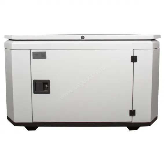 Бензиновый генератор FUBAG BS 9000 A ES в тихом зимнем кожухе 1200 RAL 7035, изображение 2