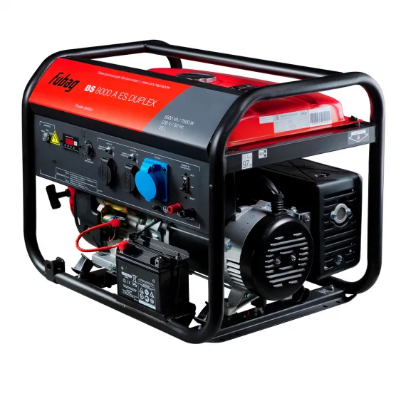 Бензиновый генератор FUBAG BS 8000 A ES DUPLEX, изображение 2