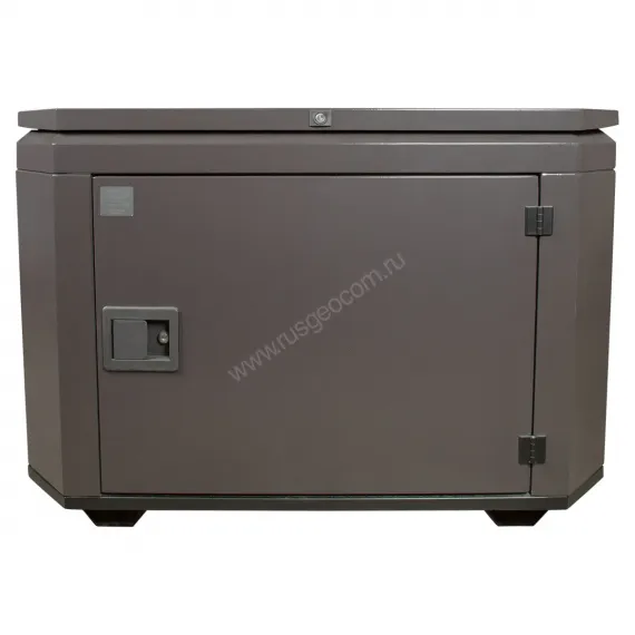Бензиновый генератор FUBAG BS 9000 A ES в супертихом зимнем кожухе 1400SS RAL 8019, изображение 2