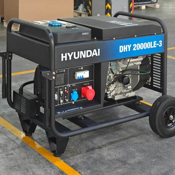 Дизельный генератор Hyundai DHY 20000LE-3, изображение 3