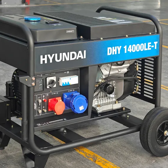 Дизельный генератор Hyundai DHY 14000LE-Т, изображение 3