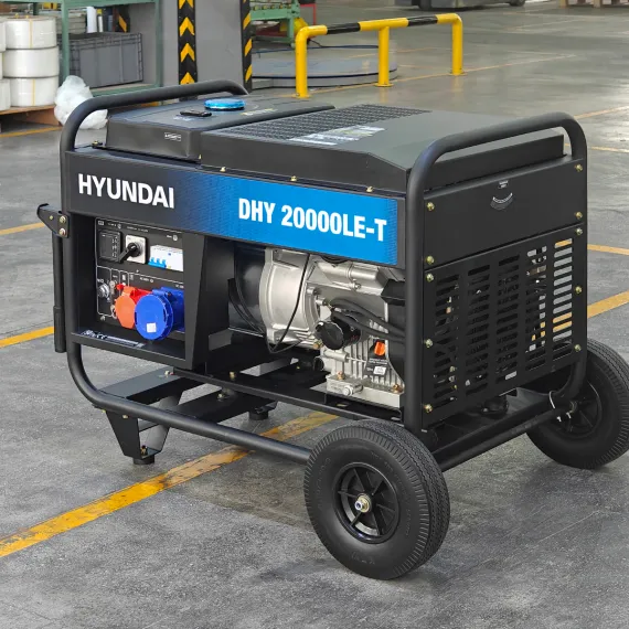 Дизельный генератор Hyundai DHY 20000LE-T, изображение 3