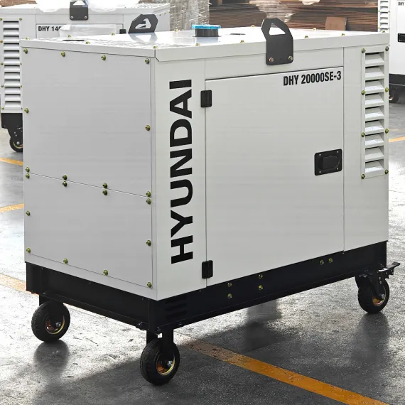 Дизельный генератор Hyundai DHY 20000SE-3, изображение 5