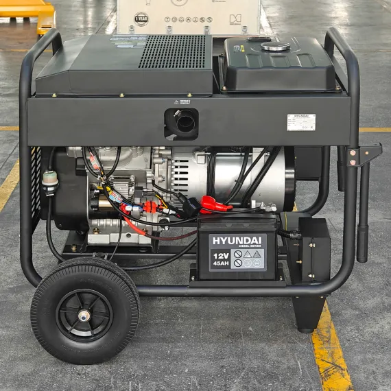 Дизельный генератор Hyundai DHY 14000LE-3, изображение 5