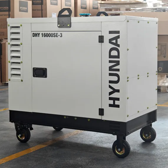 Дизельный генератор Hyundai DHY 16000SE-3, изображение 4