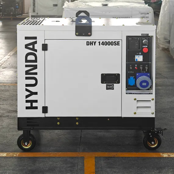 Дизельный генератор Hyundai DHY 14000SE, изображение 2