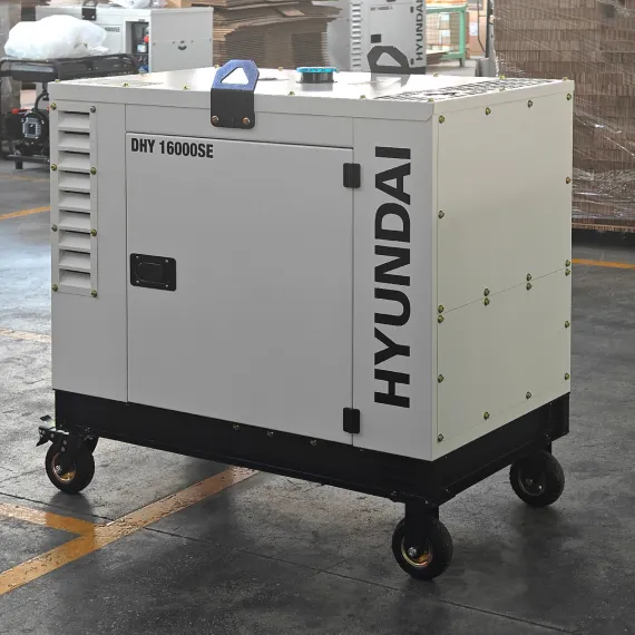 Дизельный генератор Hyundai DHY 16000SE, изображение 5