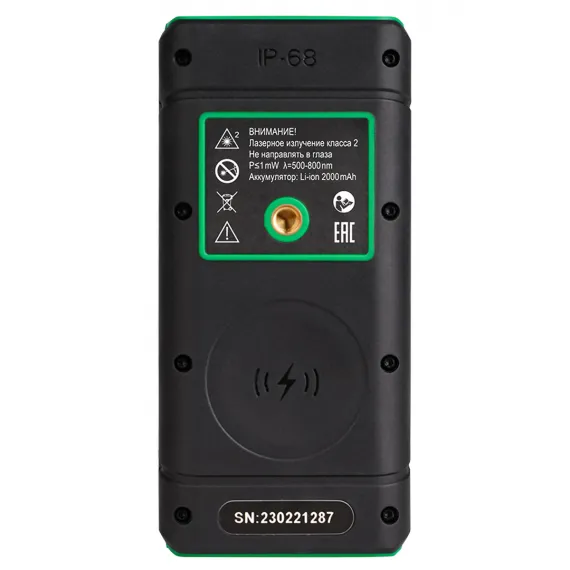 Лазерный дальномер с видоискателем RGK DV100 с поверкой, изображение 3
