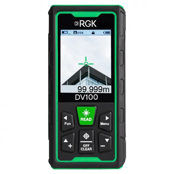 Лазерный дальномер с видоискателем RGK DV100 с поверкой