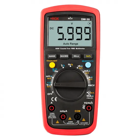 Мультиметр RGK DM-30 с поверкой