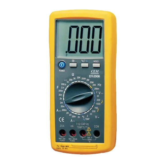 Профессиональный мультиметр CEM DT-2008