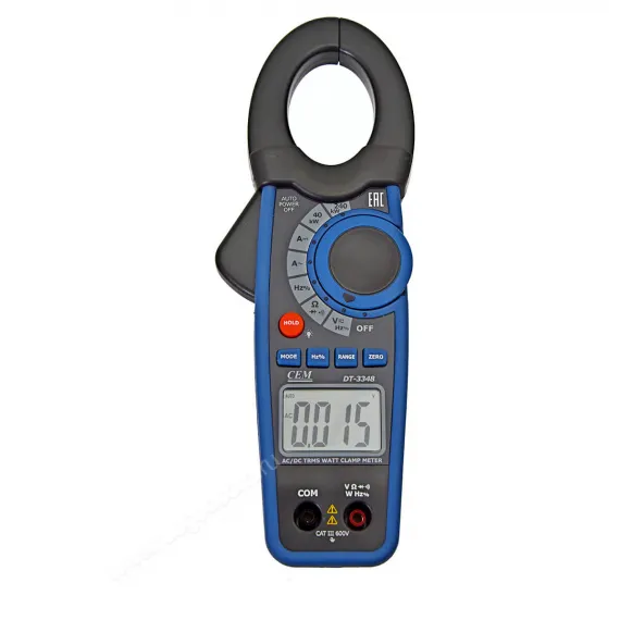Токовые клещи CEM DT-3348 Ваттметр