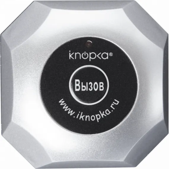 Кнопка вызова iKnopka APE560 серебристая, арт. APE560-1BSx