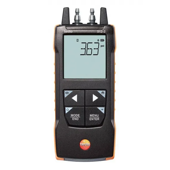 Дифференциальный манометр Testo 512-2 с подключением к приложению
