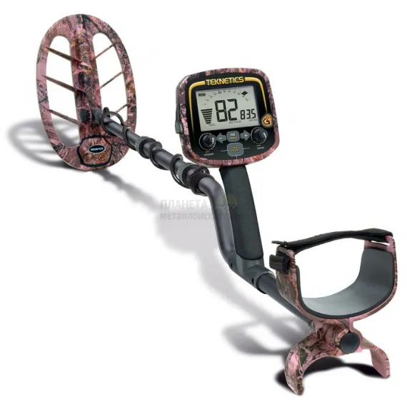 Металлоискатель Teknetics G2+ 11" DD pink camo