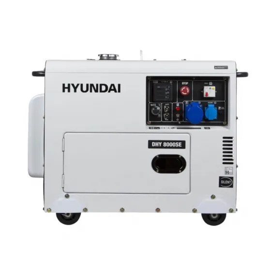 Дизельный генератор Hyundai DHY 8000SE