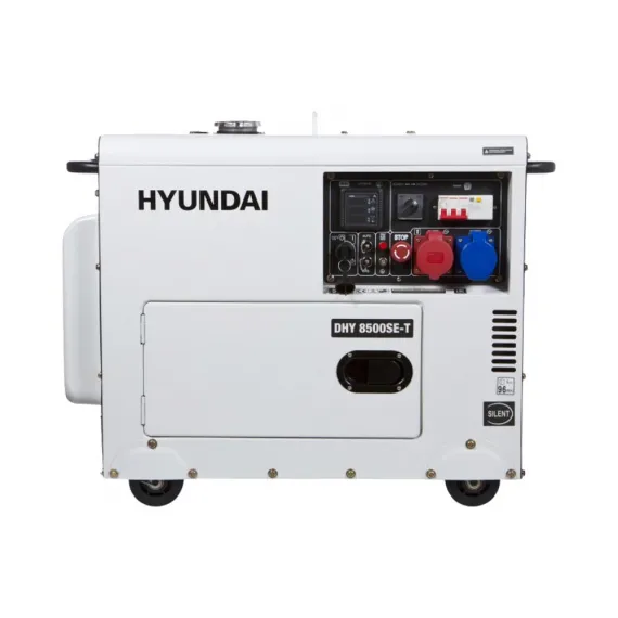 Дизельный генератор Hyundai DHY 8500SE-T
