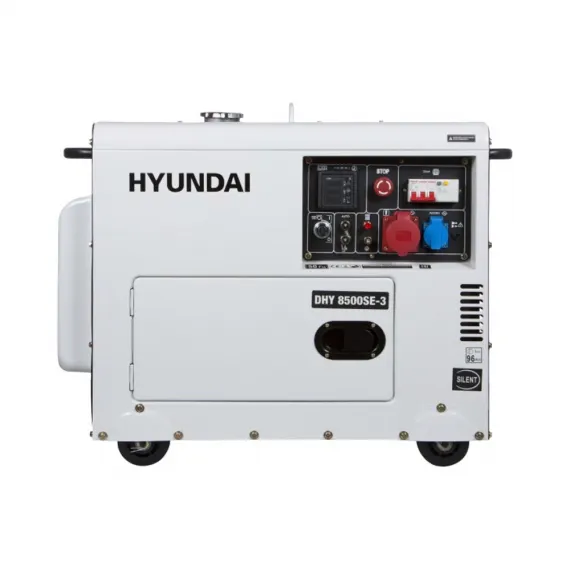 Дизельный генератор Hyundai DHY 8500SE-3