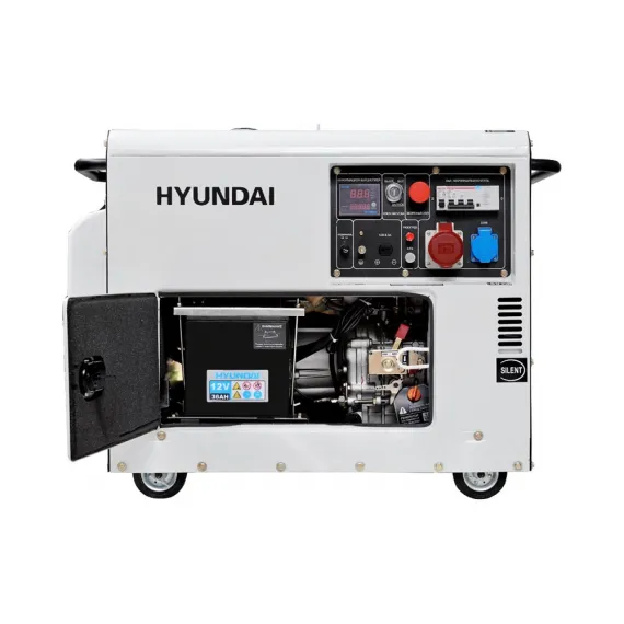 Дизельный генератор Hyundai DHY 8000SE-3