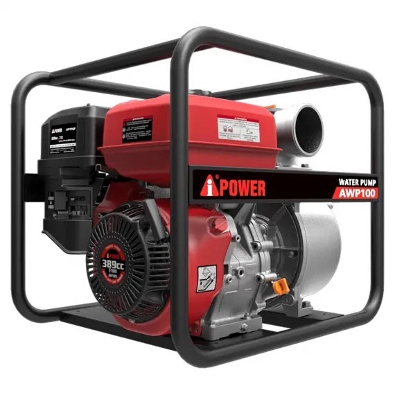 Бензиновая мотопомпа для чистой воды A-iPower AWP100
