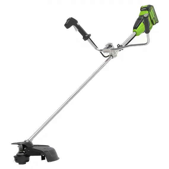 Аккумуляторный триммер Greenworks GD40BCBK4 бесщеточный 40V с АКБ 4 Ач + ЗУ 2А